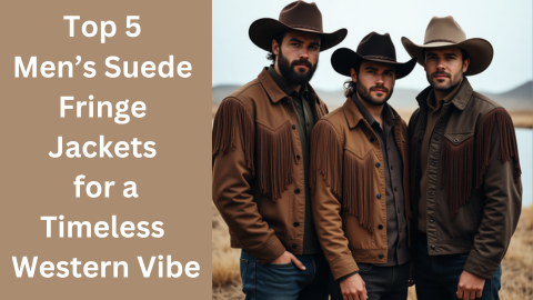 Top 5 Men’s Suede Fringe Jackets for a Timeless Western Vibe