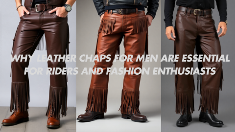 Why Leather Chaps for Men Are Essential for Riders and Fashion Enthusiasts