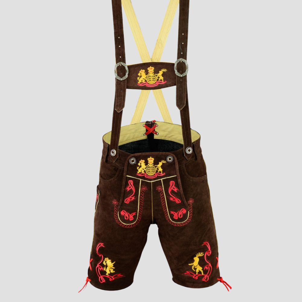 Step into the spirit of Oktoberfest with these Bavarian Lederhosen, the perfect choice for cultural festivals and traditional celebrations.
