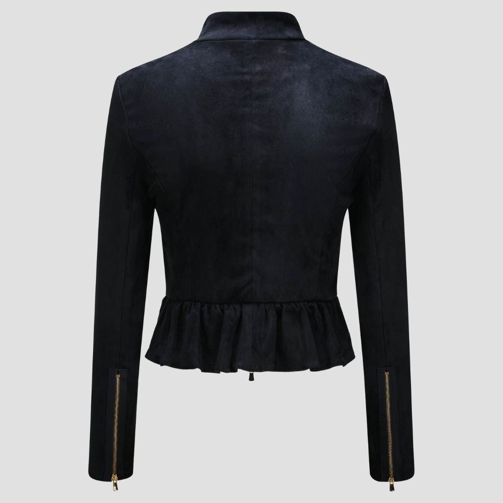 Celebrate Oktoberfest in style with this women’s suede Trachten jacket. A chic, modern take on traditional Bavarian fashion, designed for memorable party moments.