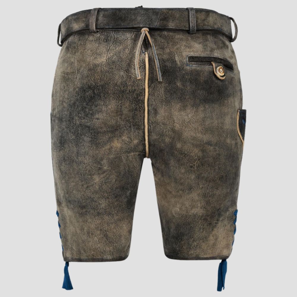 Crafted for comfort and tradition, these men’s Bavarian leather Lederhosen are perfect for any folk festival or cultural celebration.