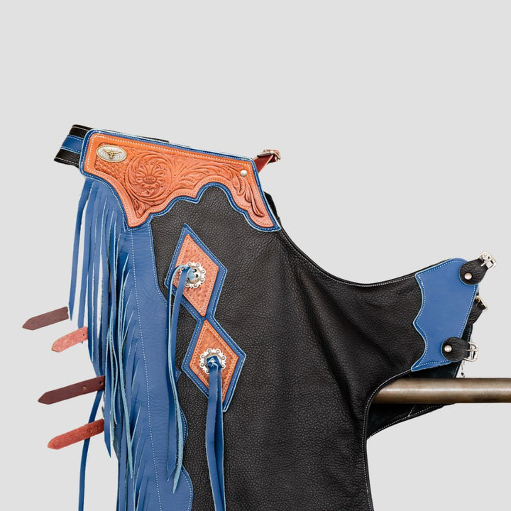 Experience the perfect blend of style and function with our trendy rodeo chaps for women, designed to last.