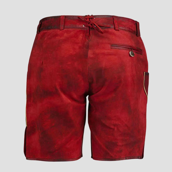  These genuine leather women’s lederhosen feature an adjustable fit for maximum comfort. Perfect for cultural events, Oktoberfest, or everyday wear.