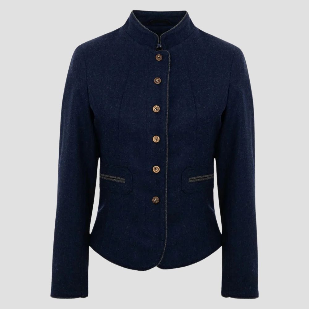  Shop women’s German Trachten coat for Oktoberfest and cultural style. Combining timeless Bavarian tradition with modern elegance, perfect for festive and cultural events.