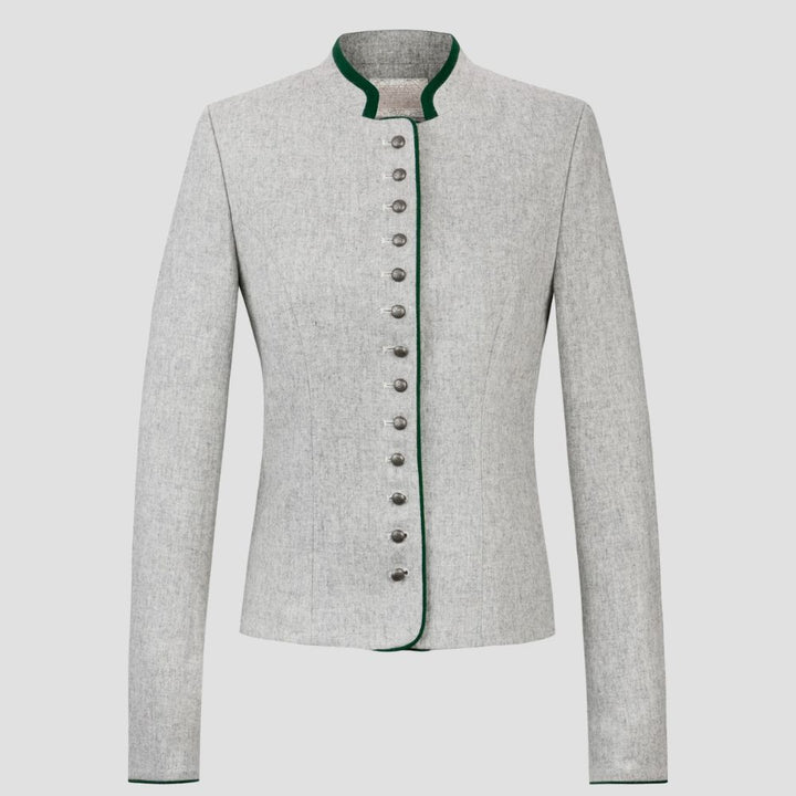 Embrace Bavarian heritage with this women’s handmade Trachten coat, designed for Oktoberfest fashion. Handcrafted with care, it’s perfect for a stylish, festive look.