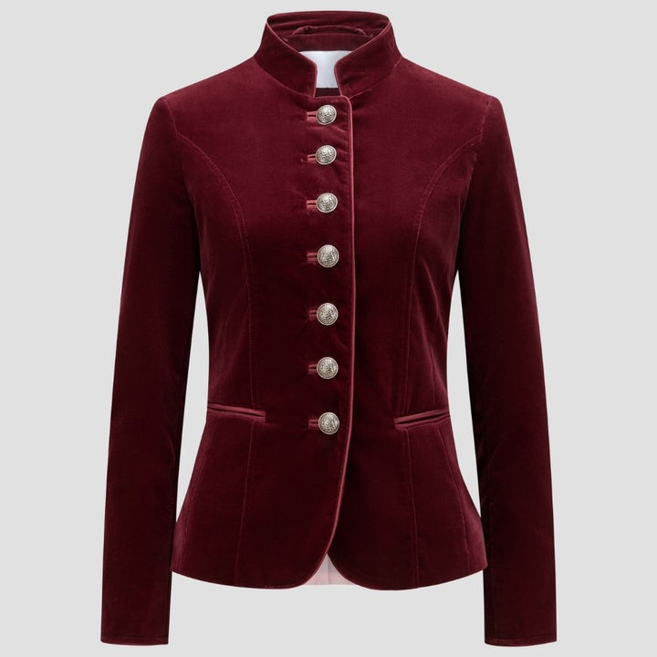 Shop traditional women’s velvet Trachten jacket for Oktoberfest. Combining luxurious velvet with classic Bavarian design, this jacket is perfect for festive celebrations.
