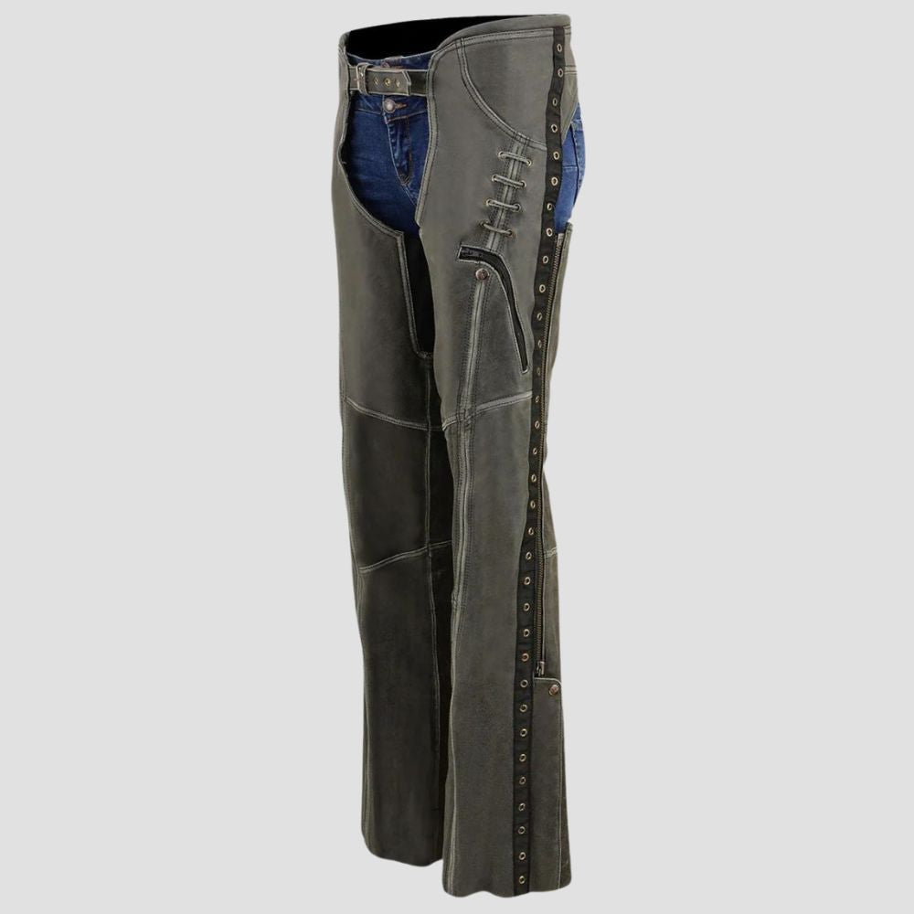 Designed for long hours of riding, these chaps offer unmatched comfort and protection.