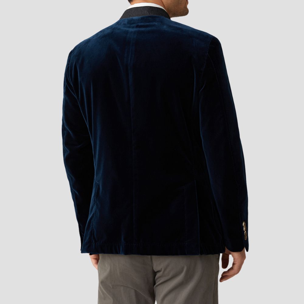 Premium Men’s Blue Traditional Trachten Coat