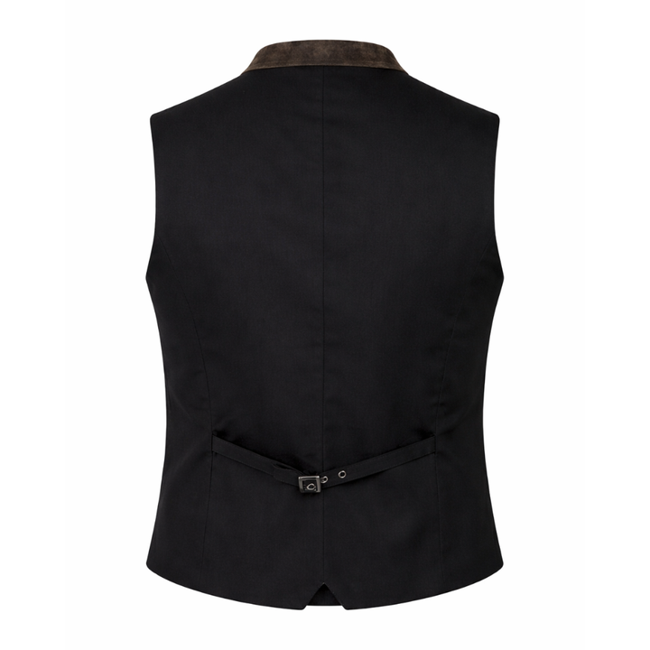 Stylish men trachten vest with embroidery for cultural events