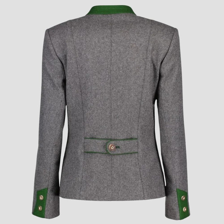 Shop this premium women’s Trachten jacket for your next traditional festival. Combining high-quality materials with a classic Bavarian design, it’s perfect for making a statement.

