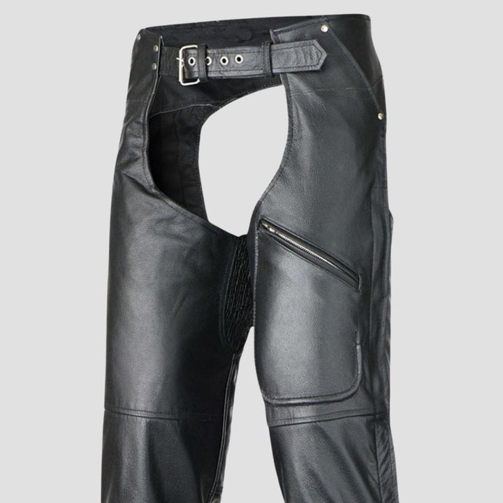 Step out in style with these bold assless chaps, designed for women who aren&