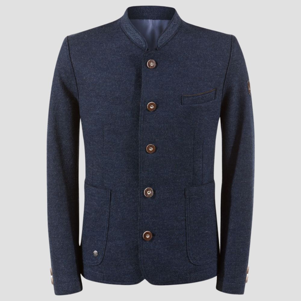 Men’s Blue Bavarian Jacket for Festivals