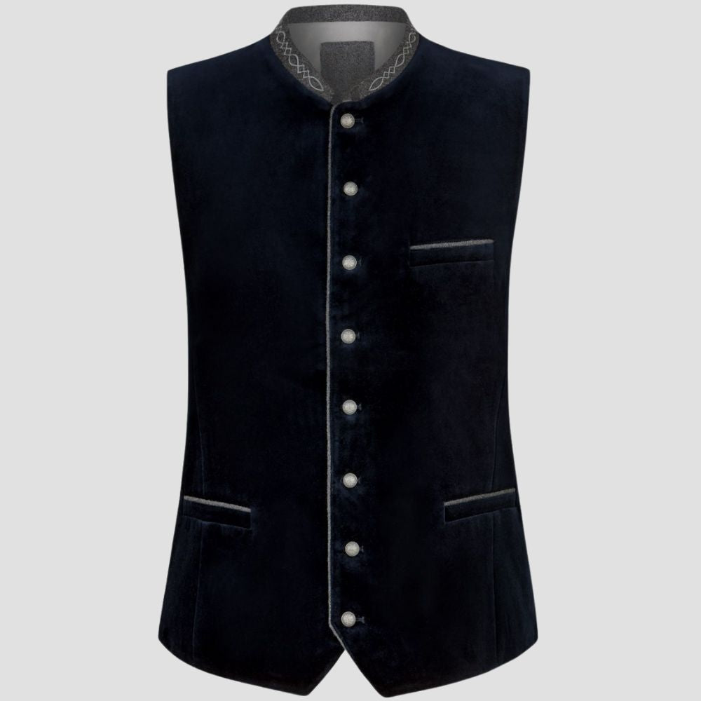 This custom-fit Trachten vest ensures both comfort and authenticity, perfect for showcasing your Oktoberfest style.